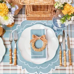 Mrs. Alice Mariana Duck Egg Placemats (Set of 4)< Placemats