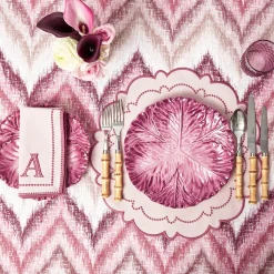 Mrs. Alice Mariana Pink Napkins (Set of 4)< Summer Table Linen | Napkins