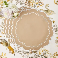 Mrs. Alice Mariana Sand Placemats (Set of 4)< Placemats