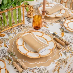 Mrs. Alice Mariana Sand Placemats (Set of 4)< Placemats