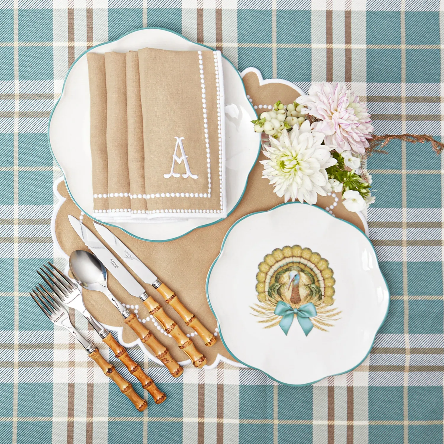 Mrs. Alice Mariana Sand Placemats (Set of 4)< Placemats