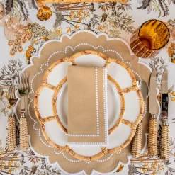 Mrs. Alice Mariana Sand Placemats (Set of 4)< Placemats