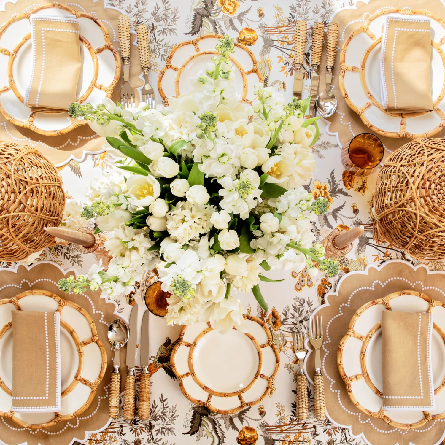 Mrs. Alice Mariana Sand Placemats (Set of 4)< Placemats