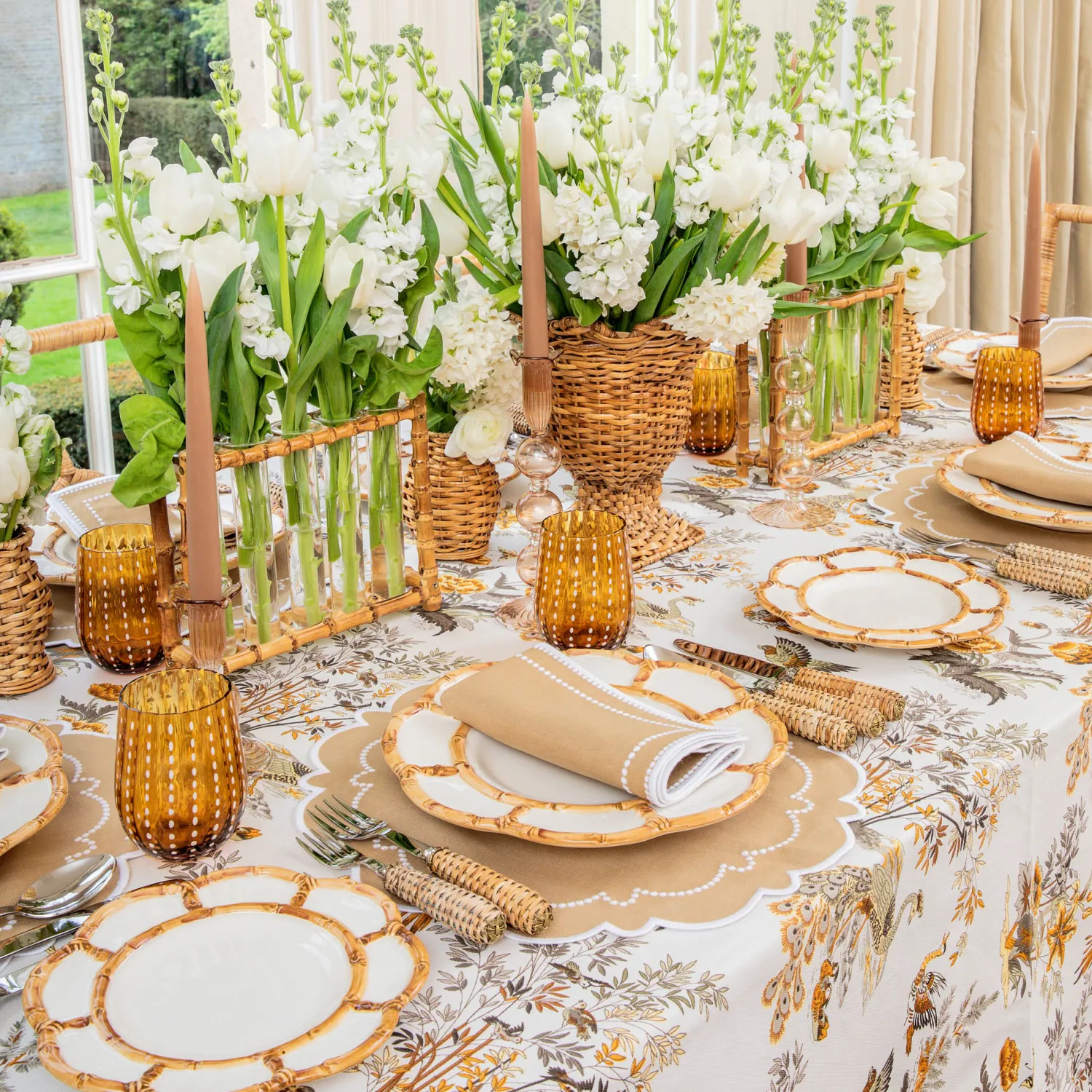 Mrs. Alice Mariana Sand Placemats (Set of 4)< Placemats