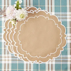 Mrs. Alice Mariana Sand Placemats (Set of 4)< Placemats