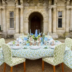 Mrs. Alice Marilyn Blue Bow Dinner & Starter Plates (Set of 8)< Summer Crockery | Crockery Sets