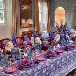 Mrs. Alice Marlene Blue & Purple Placemats (Set of 4)< Placemats