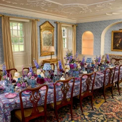 Mrs. Alice Marlene Blue & Purple Placemats (Set of 4)< Placemats