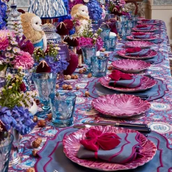 Mrs. Alice Marlene Blue & Purple Placemats (Set of 4)< Placemats
