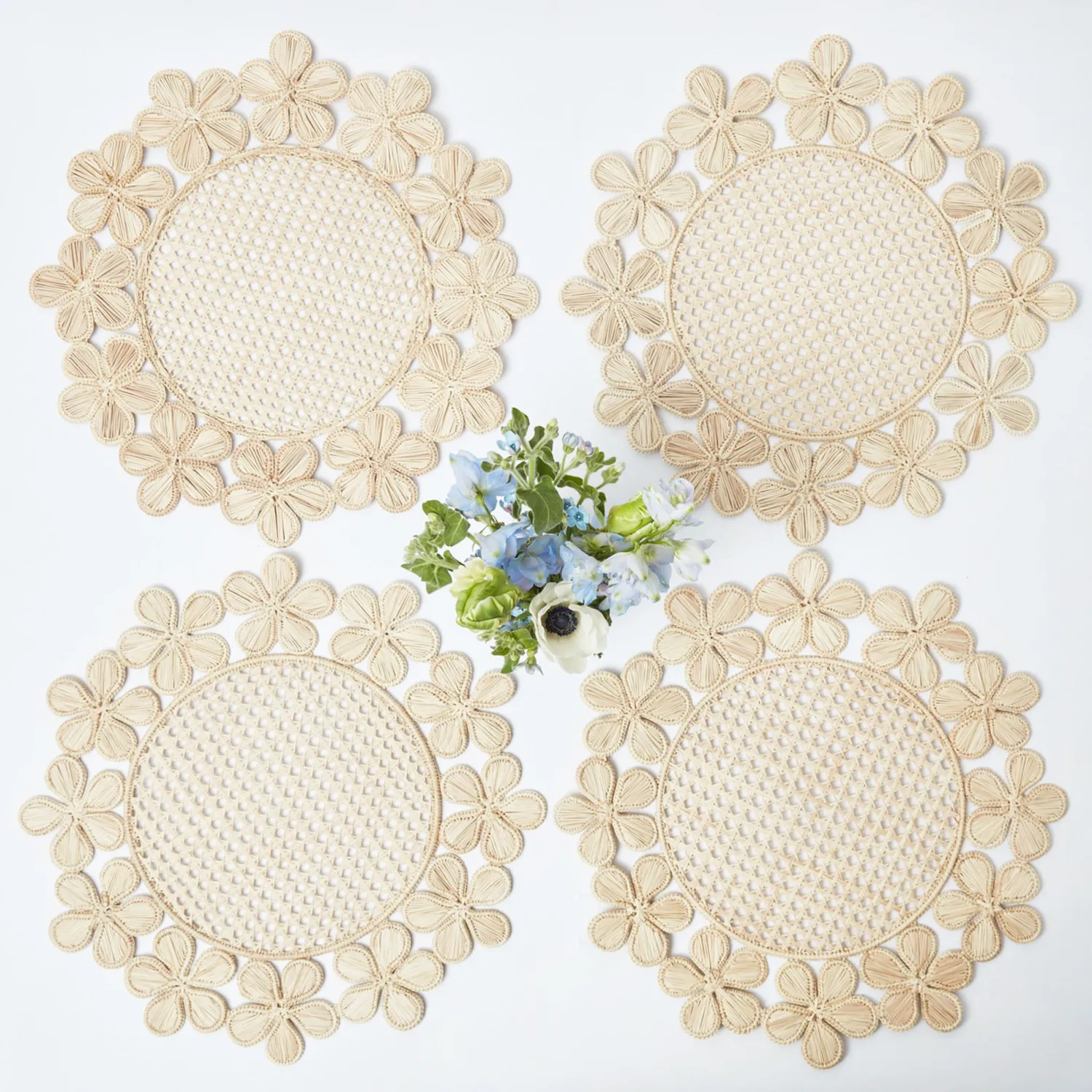 Mrs. Alice Mia Woven Placemats (Set of 4)< Placemats | For The Newlywed