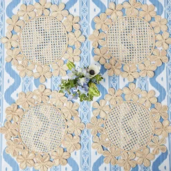 Mrs. Alice Mia Woven Placemats (Set of 4)< Placemats | For The Newlywed
