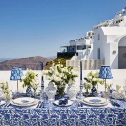 Mrs. Alice Midnight Blue Hand Painted Tole Bud Vases (Set of 3)< Vases | Vases & Planters