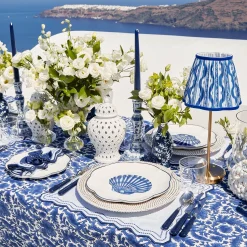 Mrs. Alice Midnight Blue Hand Painted Tole Bud Vases (Set of 3)< Vases | Vases & Planters