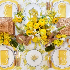 Mrs. Alice Mimosa Dinner Plate< Dinner Plates