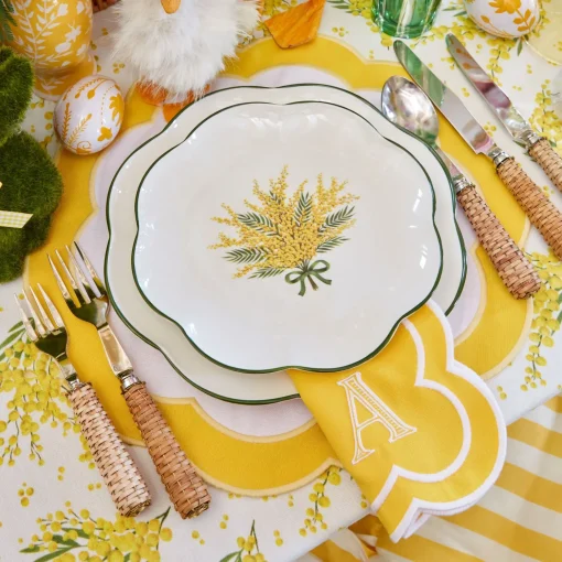 Mrs. Alice Mimosa Tablecloth< Tablecloths | For The Hostess