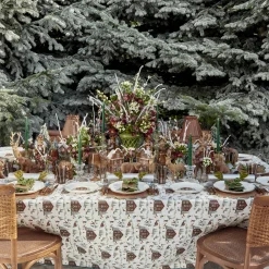 Mrs. Alice Mini Rattan Reindeer (Pair) - 20cm< Christmas Decorations