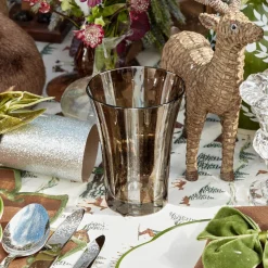 Mrs. Alice Mini Rattan Reindeer (Pair) - 20cm< Christmas Decorations