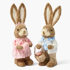Mrs. Alice Mr & Mrs Easter Bunny (Pair)< Spring Decorations