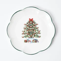 Mrs. Alice Christmas Tree Dinner Plate (Set of 4)< Dinner Plates | Crockery Sets
