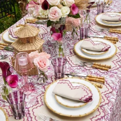 Mrs. Alice Nancy Bamboo Dinner Plate (Set of 4)< Summer Crockery | Dinner Plates