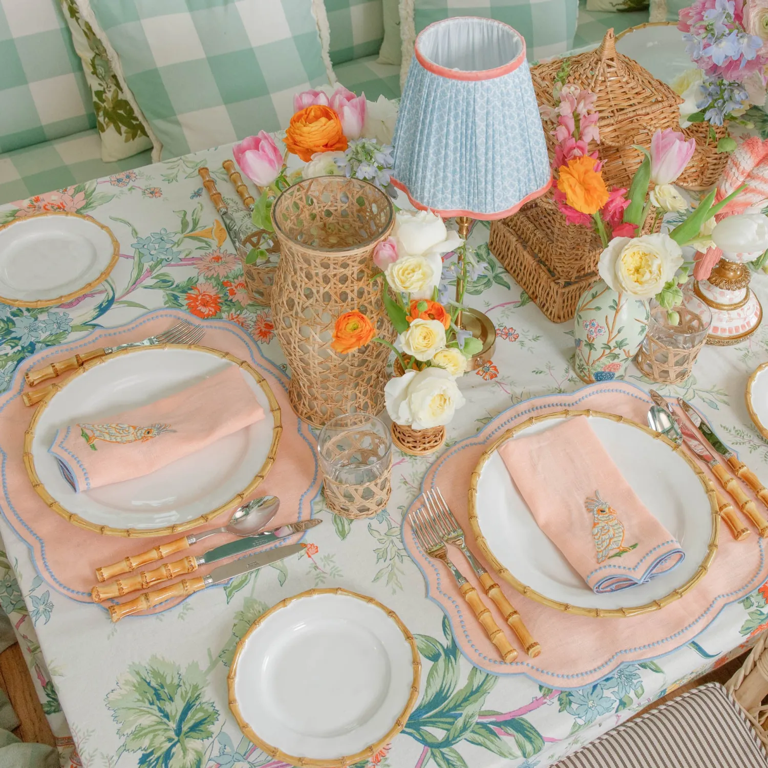 Mrs. Alice Nancy Bamboo Starter Plate< Summer Crockery | Starter Plates