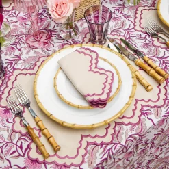 Mrs. Alice Nancy Bamboo Starter Plate< Summer Crockery | Starter Plates