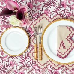 Mrs. Alice Nancy Bamboo Starter Plate< Summer Crockery | Starter Plates