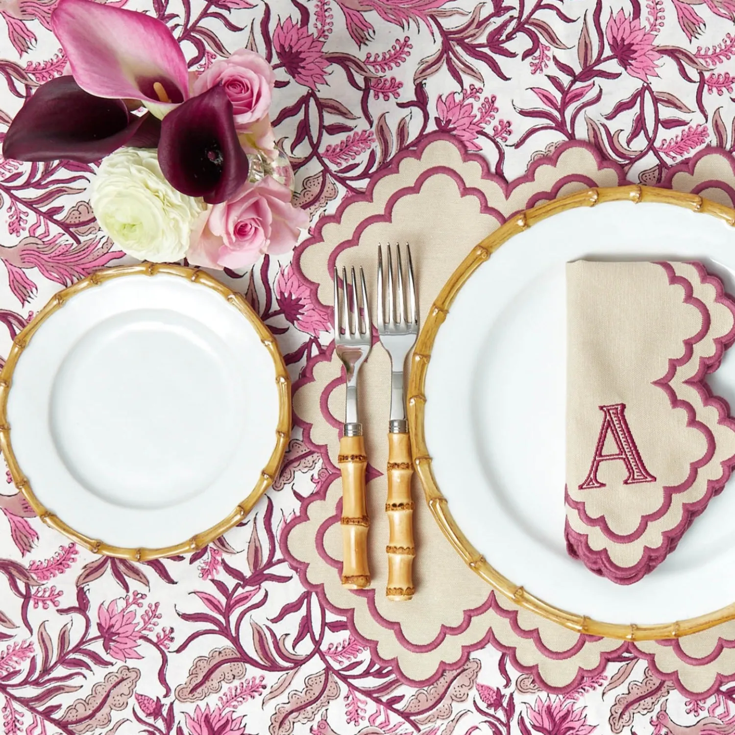 Mrs. Alice Nancy Bamboo Starter Plate< Summer Crockery | Starter Plates