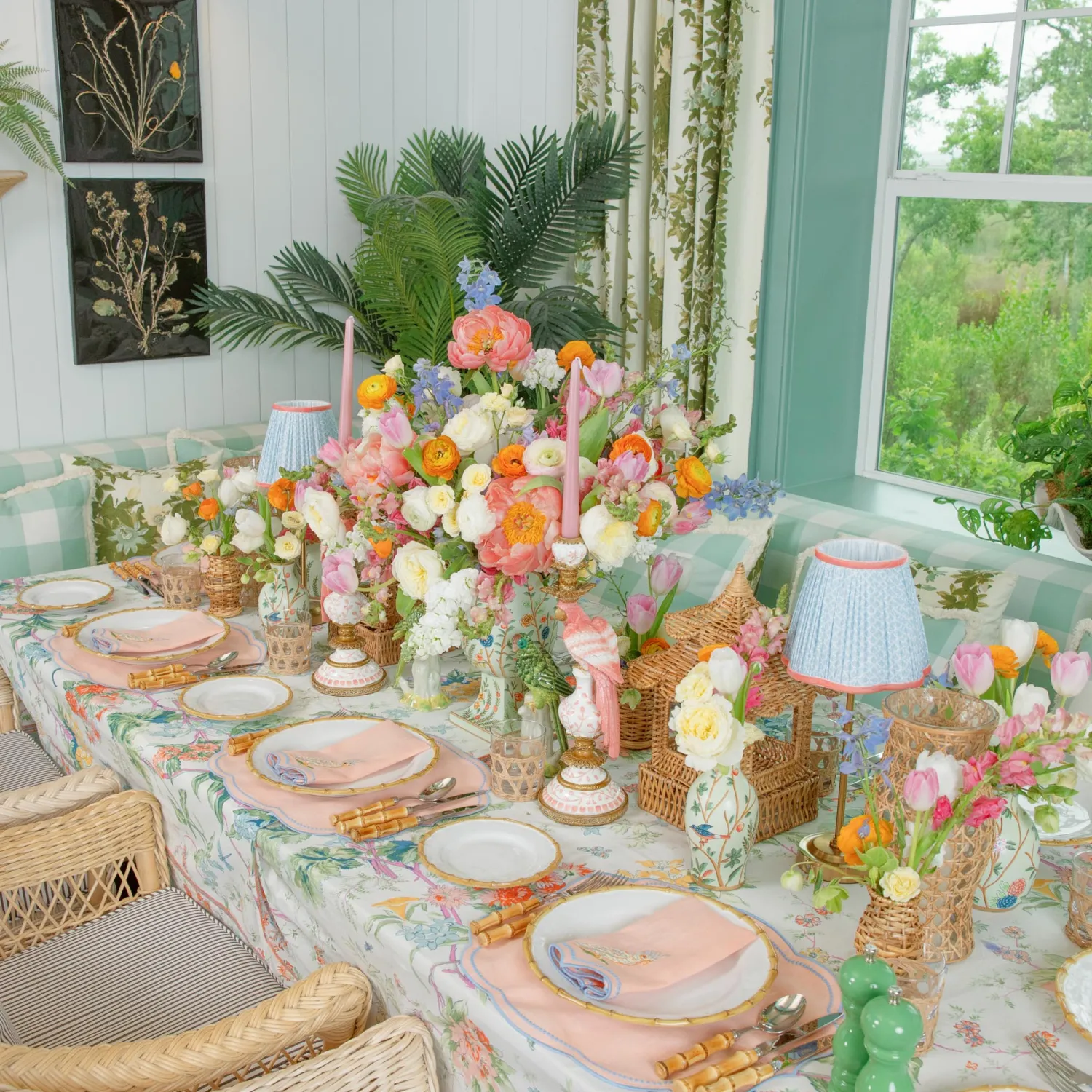 Mrs. Alice Nancy Bamboo Starter Plate< Summer Crockery | Starter Plates