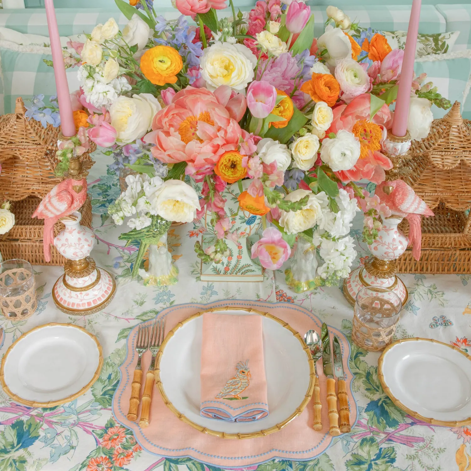 Mrs. Alice Nancy Bamboo Starter Plate< Summer Crockery | Starter Plates