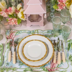 Mrs. Alice Nancy Bamboo Starter Plate< Summer Crockery | Starter Plates