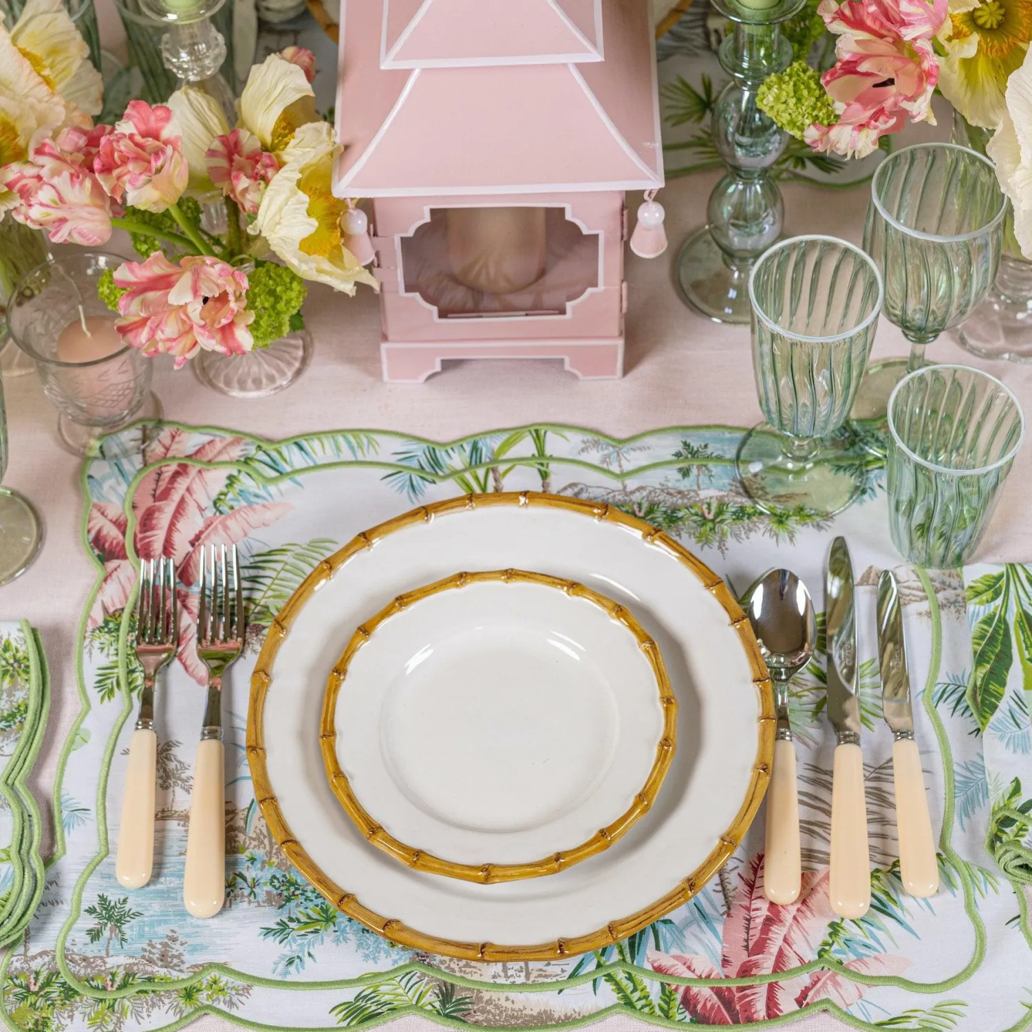 Mrs. Alice Nancy Bamboo Starter Plate< Summer Crockery | Starter Plates