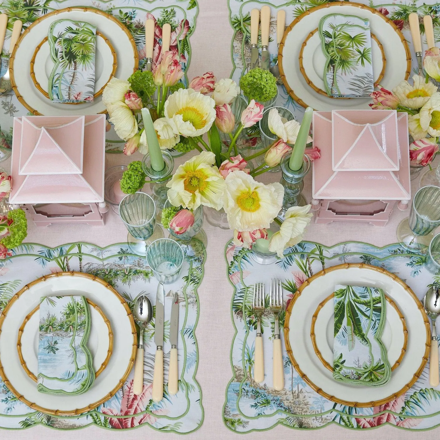 Mrs. Alice Nancy Bamboo Starter Plate< Summer Crockery | Starter Plates