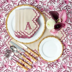 Mrs. Alice Nancy Bamboo Starter Plate< Summer Crockery | Starter Plates