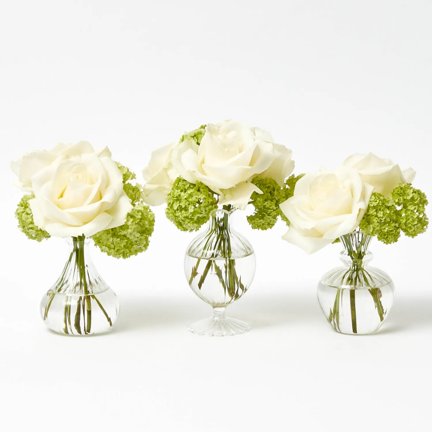 Mrs. Alice Nancy Bud Vases (Set of 3)< Summer Glassware | Vases