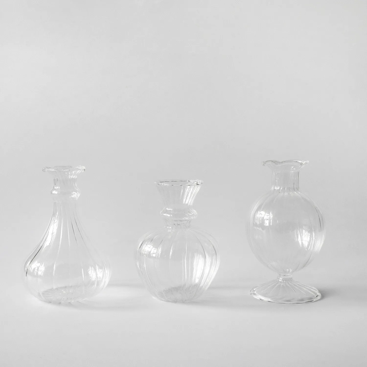 Mrs. Alice Nancy Bud Vases (Set of 3)< Summer Glassware | Vases