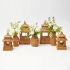 Mrs. Alice Natural Rattan Pagoda Decoration Set< Year-round Decorations | For Her