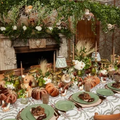 Mrs. Alice Natural Ribboned Squirrel (Pair)< Autumn Decorations