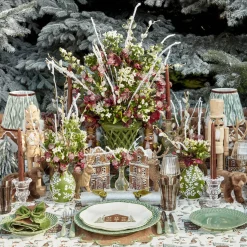 Mrs. Alice Natural Wood Nutcracker Family< Christmas Decorations