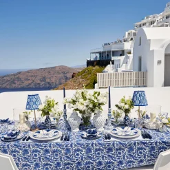 Mrs. Alice Navy Hobnail Jug< Jugs | For The Homemaker