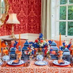 Mrs. Alice Navy Hobnail Jug< Jugs | For The Homemaker