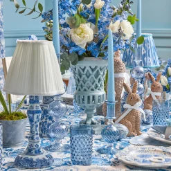 Mrs. Alice Navy Hobnail Jug< Jugs | For The Homemaker