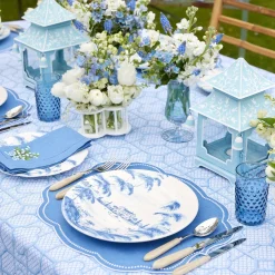 Mrs. Alice Navy Hobnail Jug< Jugs | For The Homemaker