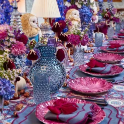 Mrs. Alice Navy Hobnail Jug< Jugs | For The Homemaker