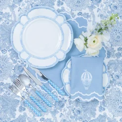 Mrs. Alice Nikki Blue Placemats (Set of 4)< Placemats