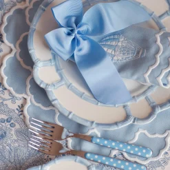 Mrs. Alice Nikki Hot Air Balloon Blue Napkins (Set of 4)< Napkins