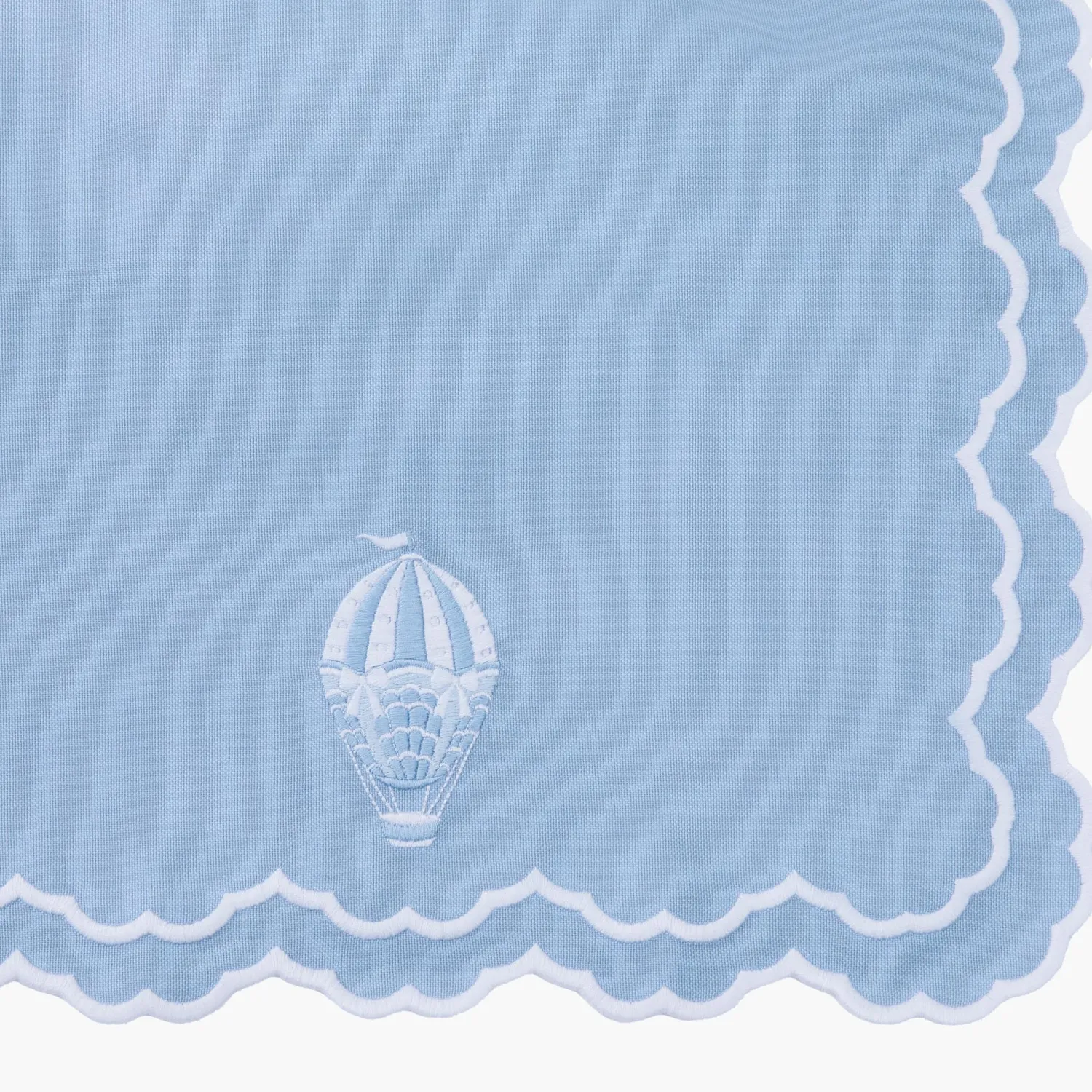 Mrs. Alice Nikki Hot Air Balloon Blue Napkins (Set of 4)< Napkins