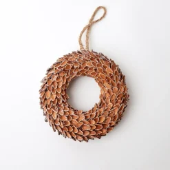 Mrs. Alice Nutshell Glitter Wreath (Set of 4)< Autumn Decorations