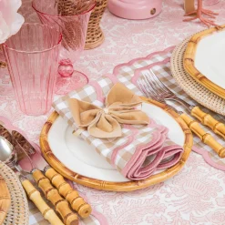 Mrs. Alice Oat Velvet Napkin Bows (Set of 4)< Napkin Rings & Bows