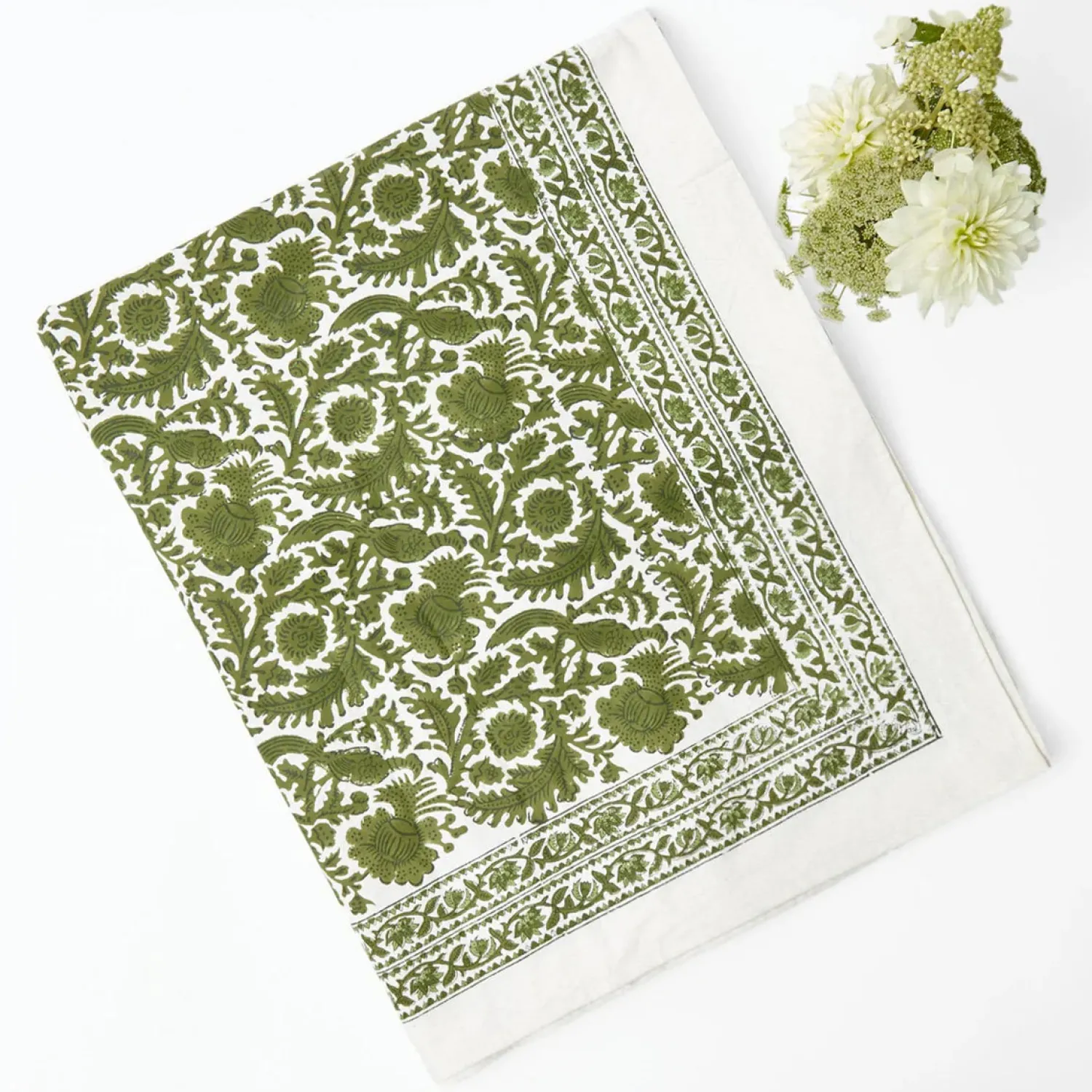 Mrs. Alice Olive Pheasant Tablecloth< Tablecloths